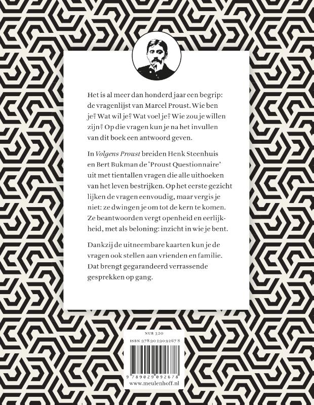 Achterkant van Volgens Proust