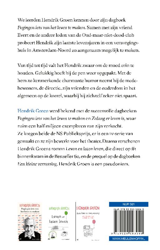 Achterkant van Zolang er leven is