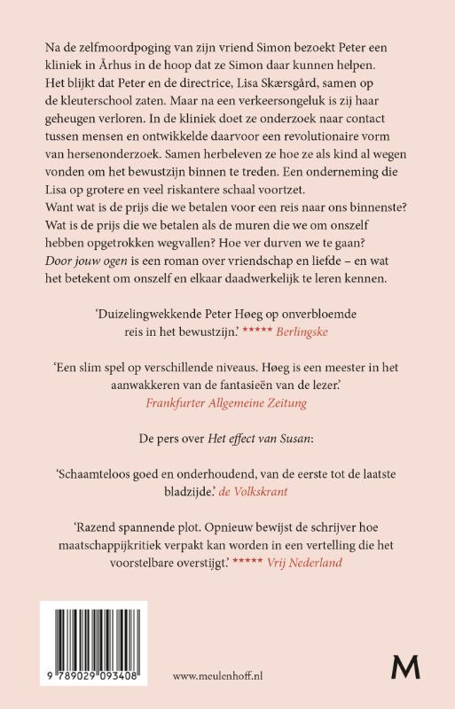 Achterkant van Door jouw ogen
