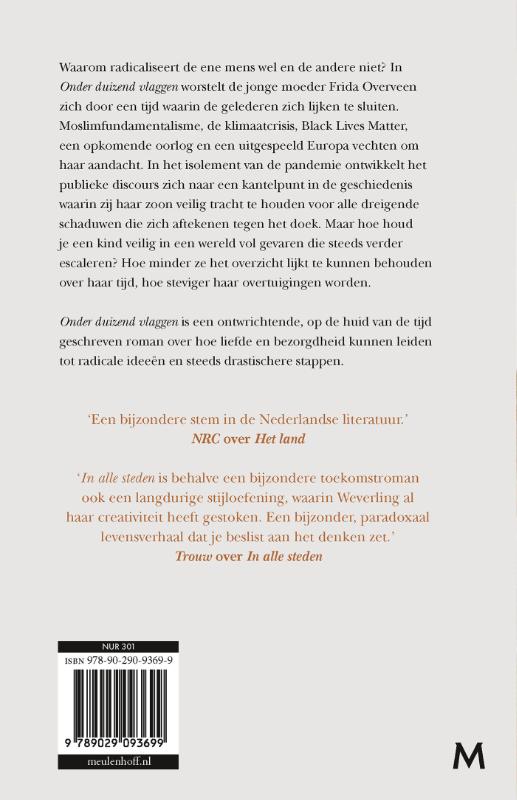 Achterkant van Onder duizend vlaggen