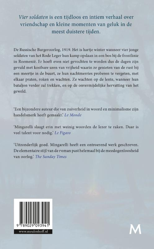 Achterkant van Vier soldaten