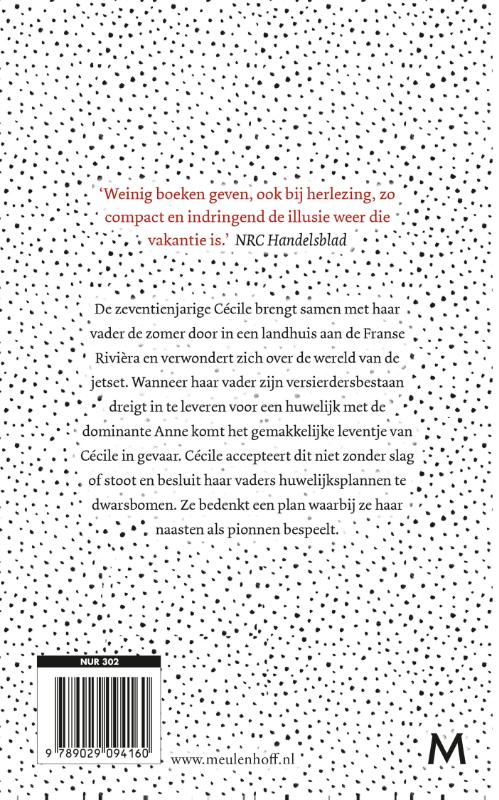 Achterkant van Bonjour tristesse