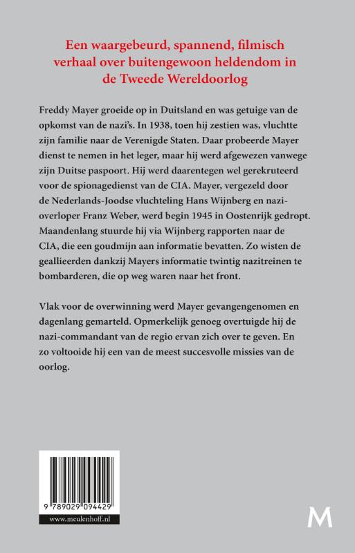 Achterkant van Terug naar nazi-Duitsland