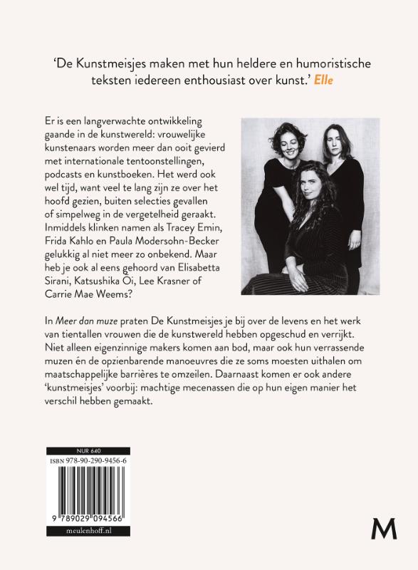 Achterkant van Meer dan muze
