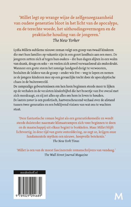 Achterkant van De laatste zomer