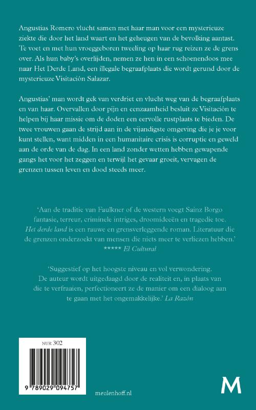 Achterkant van Het derde land