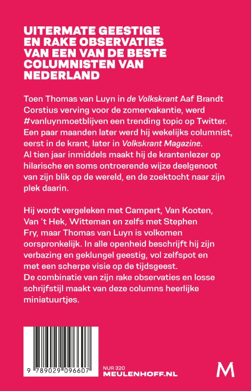 Achterkant van Doe maar lekker!