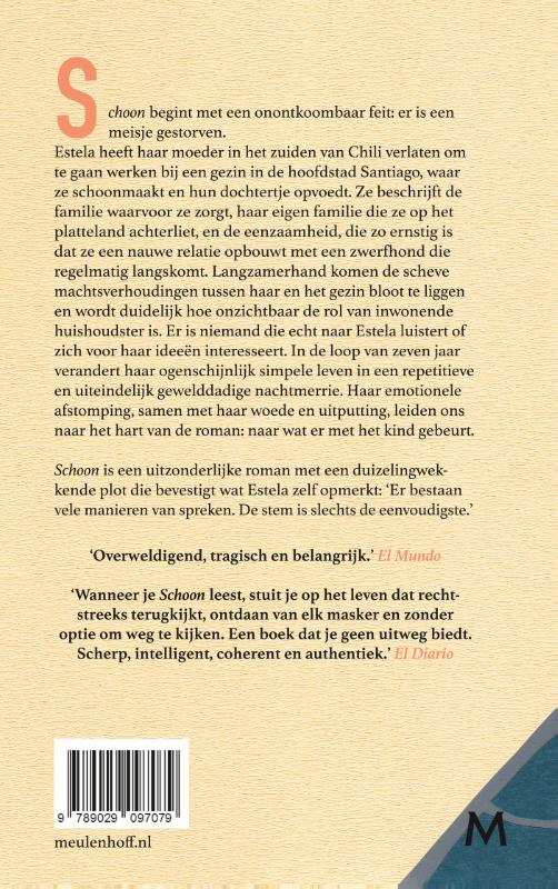 Achterkant van Schoon