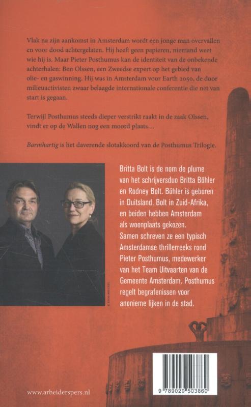 Achterkant van Barmhartig
