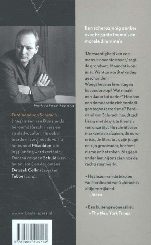 Achterkant van Waardigheid is kwetsbaar