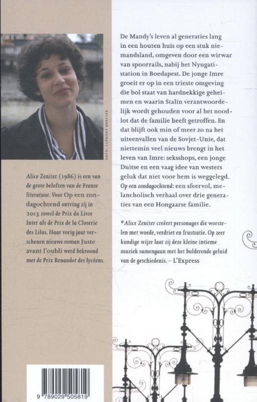 Achterkant van Op een zondagochtend