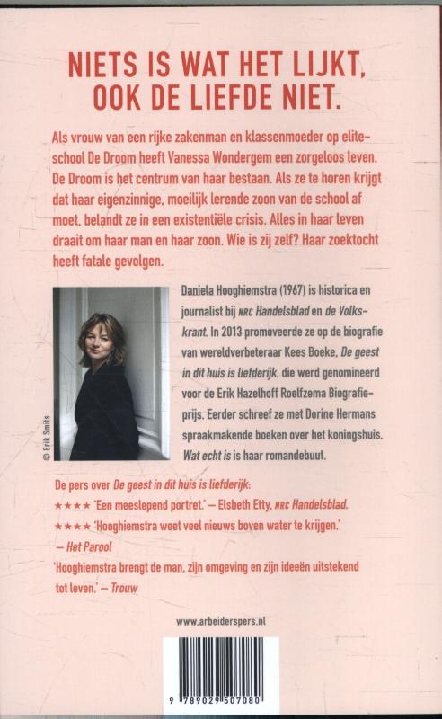 Achterkant van Wat echt is