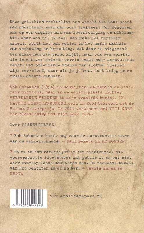 Achterkant van Vervelende vlekken