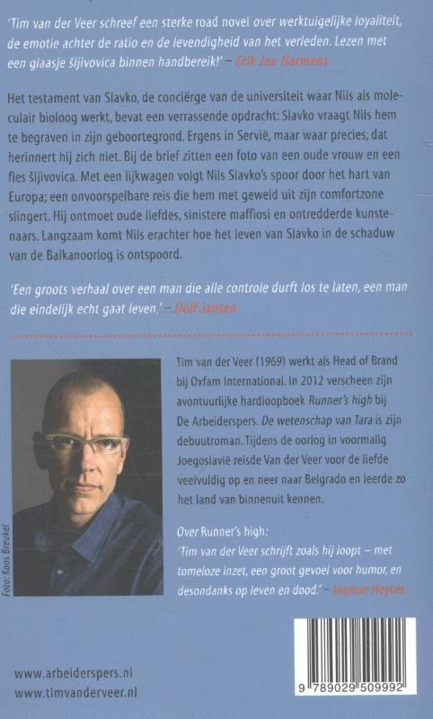Achterkant van De wetenschap van Tara