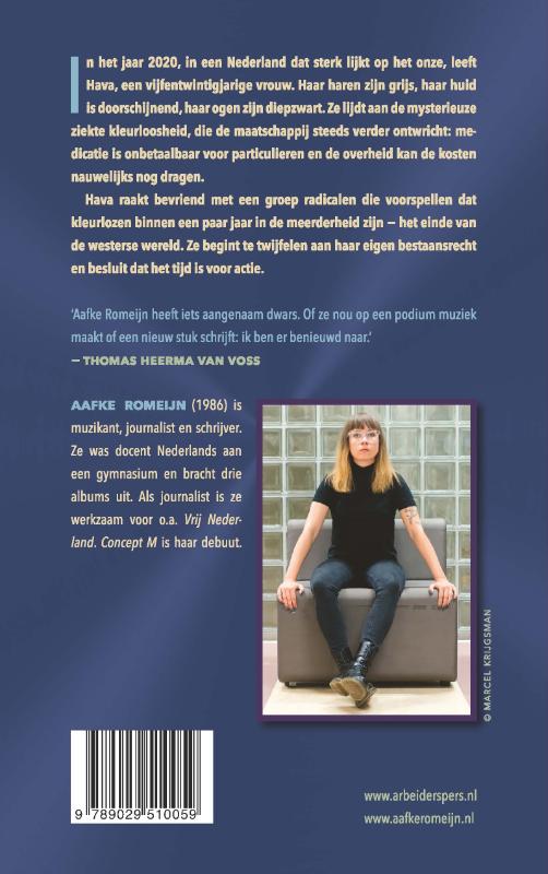Achterkant van Concept M