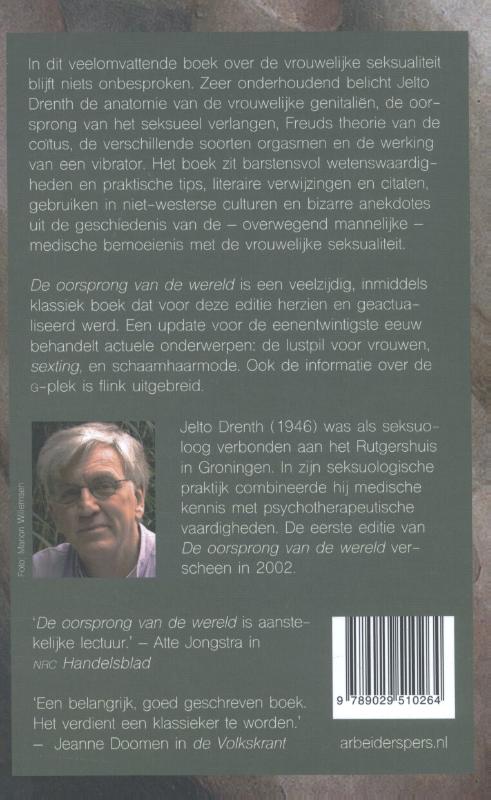 Achterkant van De oorsprong van de wereld