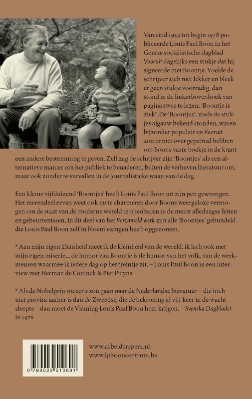 Achterkant van Boontjes