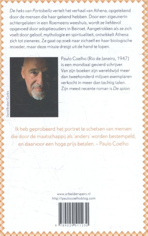 Achterkant van De heks van Portobello