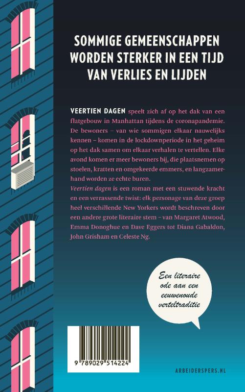 Achterkant van Veertien dagen