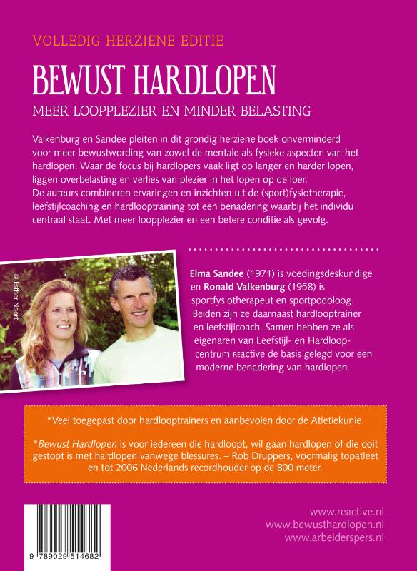 Achterkant van Bewust hardlopen