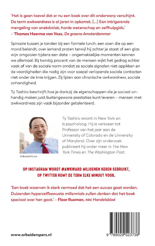 Achterkant van Awkward