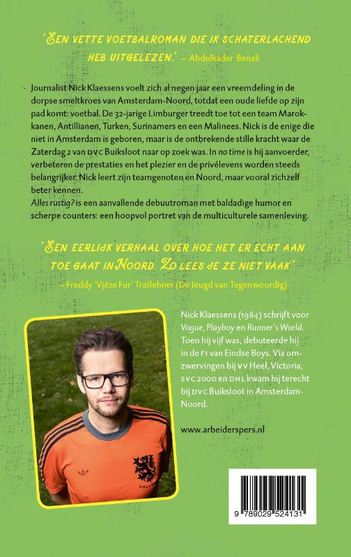 Achterkant van Alles rustig?