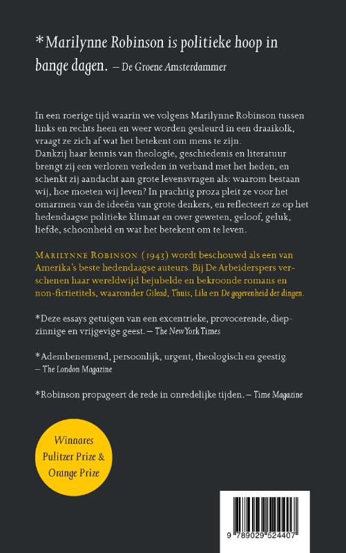 Achterkant van Wat doen wij hier?