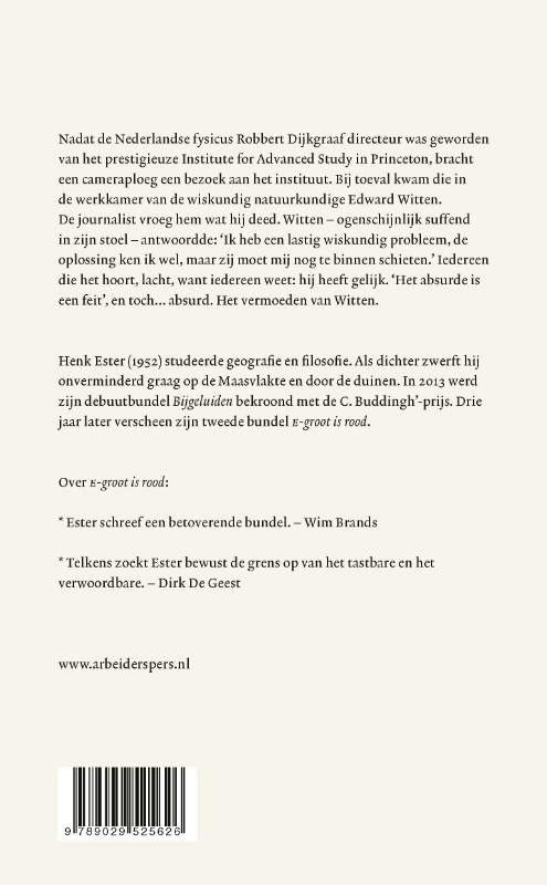 Achterkant van Het vermoeden van Witten
