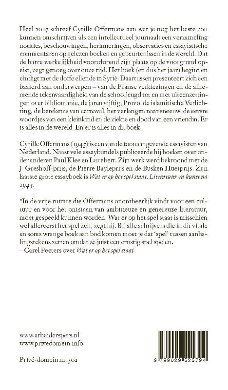 Achterkant van Een iets beschuttere plek misschien