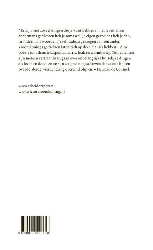 Achterkant van Tachtig