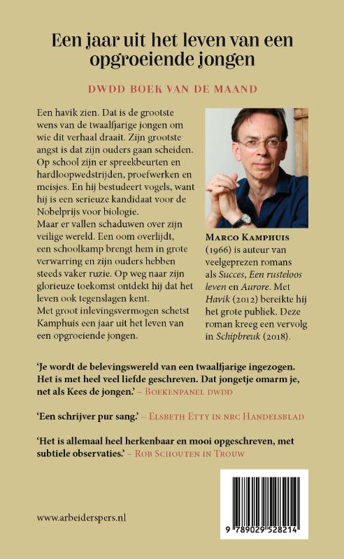 Achterkant van Havik