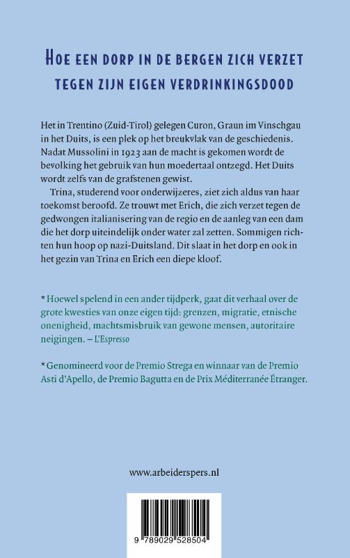 Achterkant van Ik blijf hier