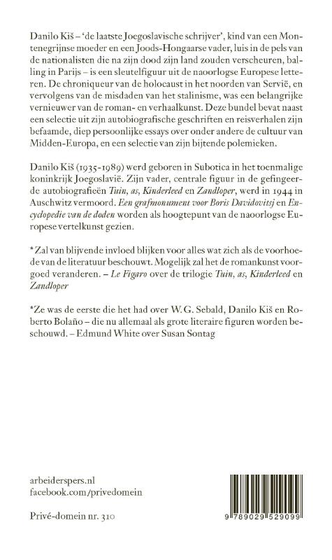 Achterkant van Homo poëticus