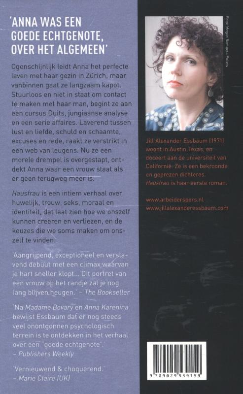 Achterkant van Hausfrau