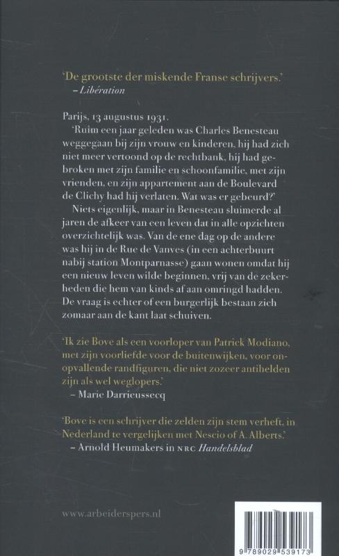 Achterkant van Het voorgevoel
