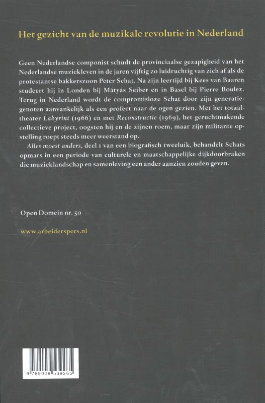 Achterkant van Alles moest anders
