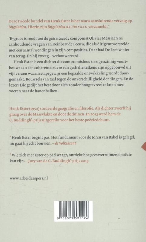 Achterkant van E-groot is rood