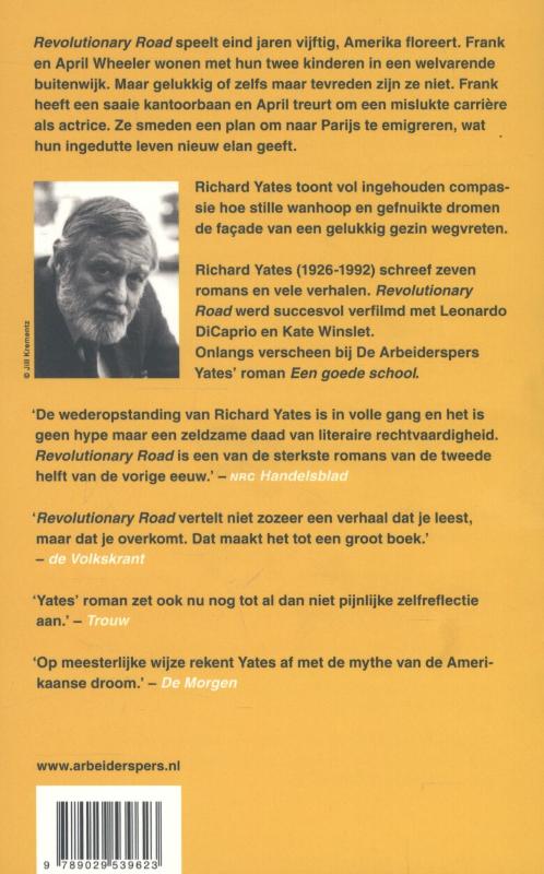 Achterkant van Revolutionary road