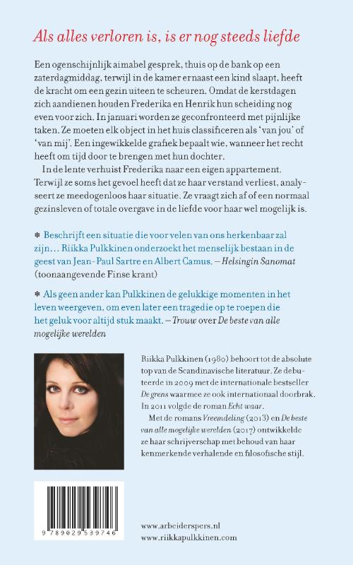 Achterkant van De kinderplaneet