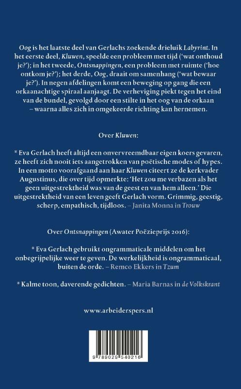Achterkant van Oog