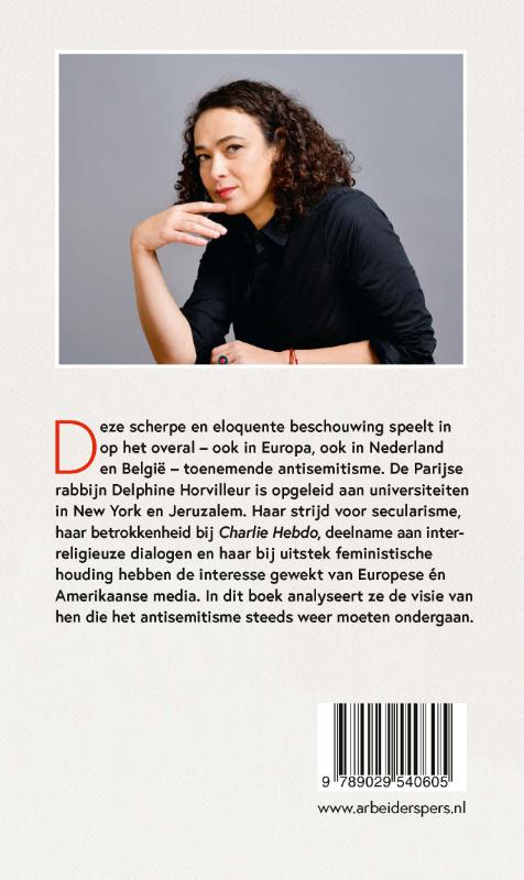 Achterkant van Bespiegelingen over het vraagstuk van het antisemitisme