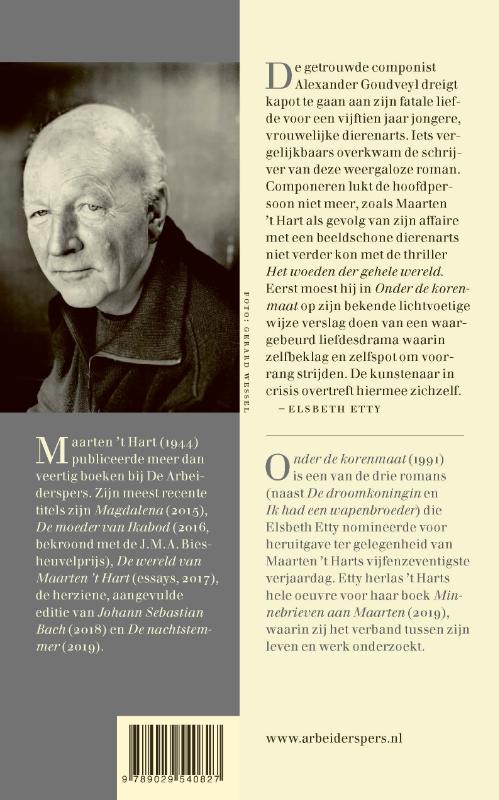 Achterkant van Onder de korenmaat