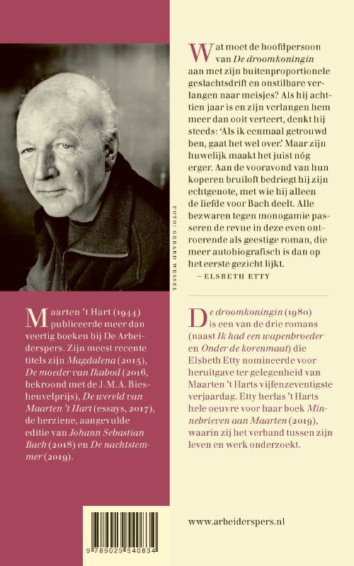 Achterkant van De droomkoningin
