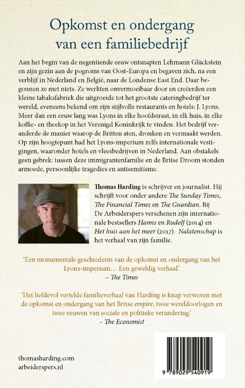 Achterkant van Nalatenschap