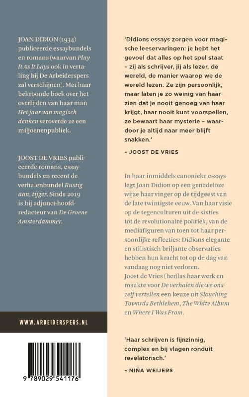 Achterkant van De verhalen die we onszelf vertellen