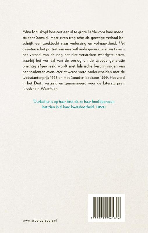 Achterkant van Het geweten