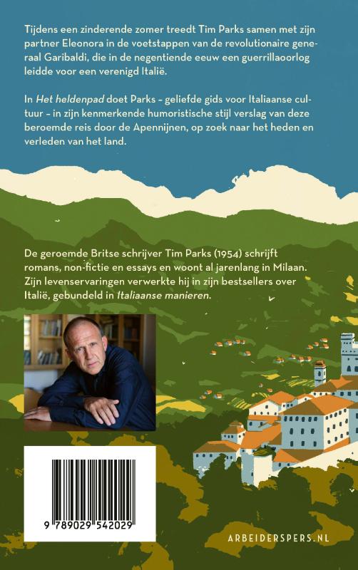 Achterkant van Het heldenpad