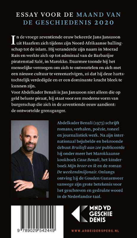 Achterkant van Reizigers van een nieuwe tijd