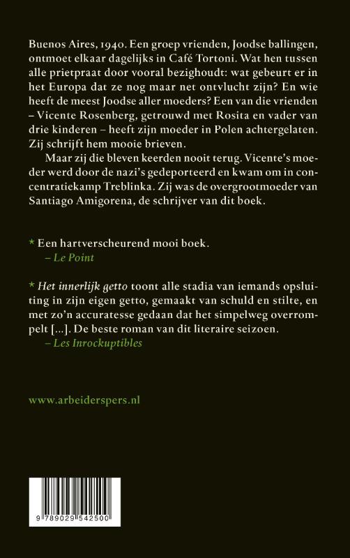 Achterkant van Het innerlijk getto