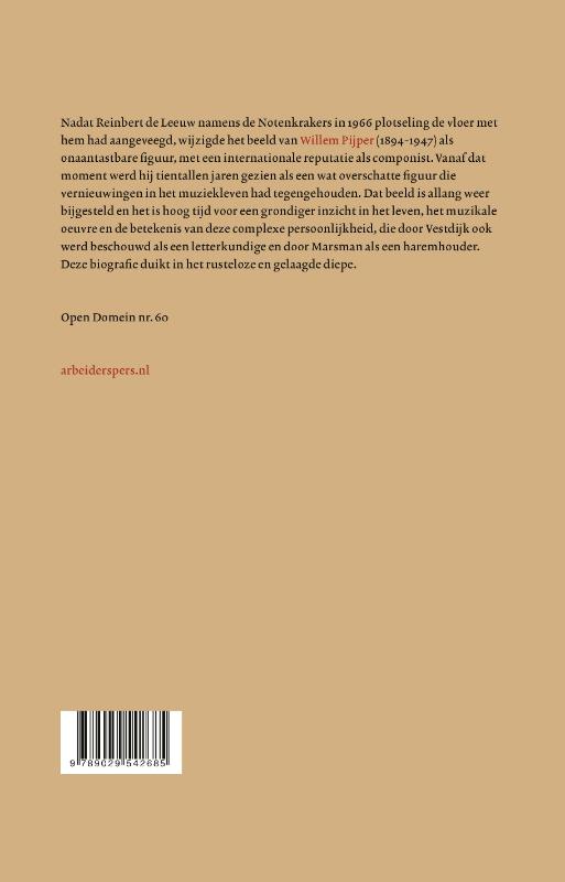 Achterkant van Een lied dat niet sterven zal